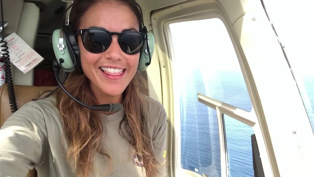 ¡En helicóptero!: Lara Álvarez nos muestra a vista de pájaro los Cayos Cochinos