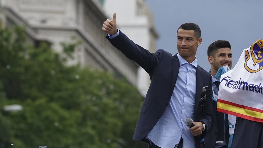 Las dos caras de Cristiano en 24 horas: de la tristeza de Kiev, a la alegría del Bernabéu