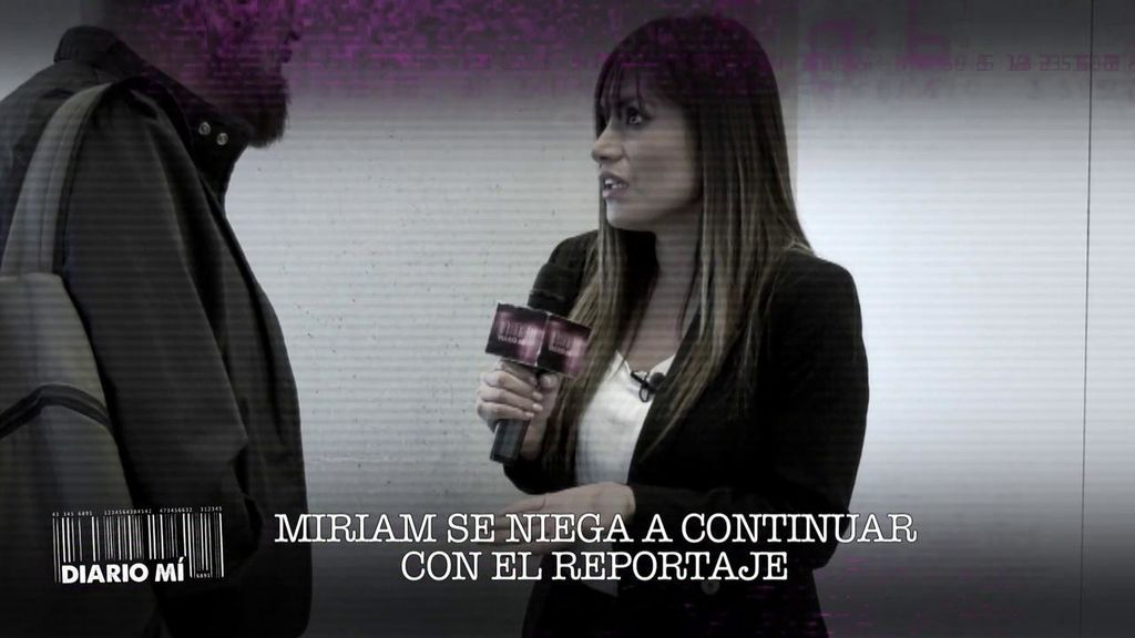 Miriam Saavedra se niega a grabar su primer ‘Diario Mi’
