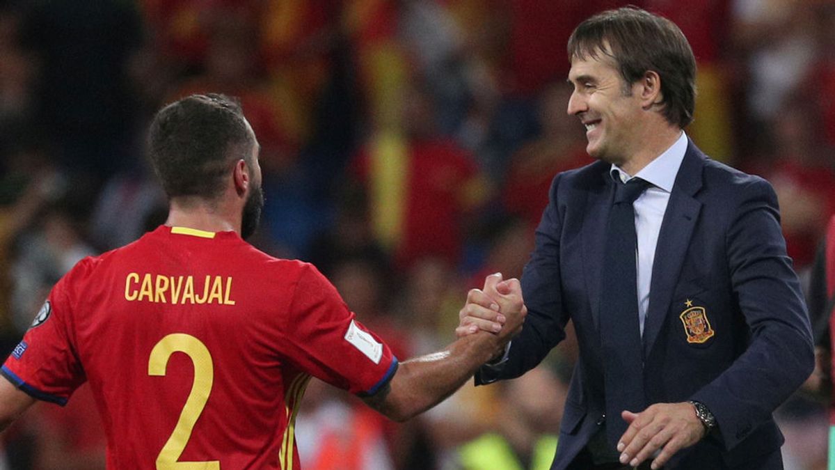 España arranca la preparación del Mundial con la duda de Dani Carvajal