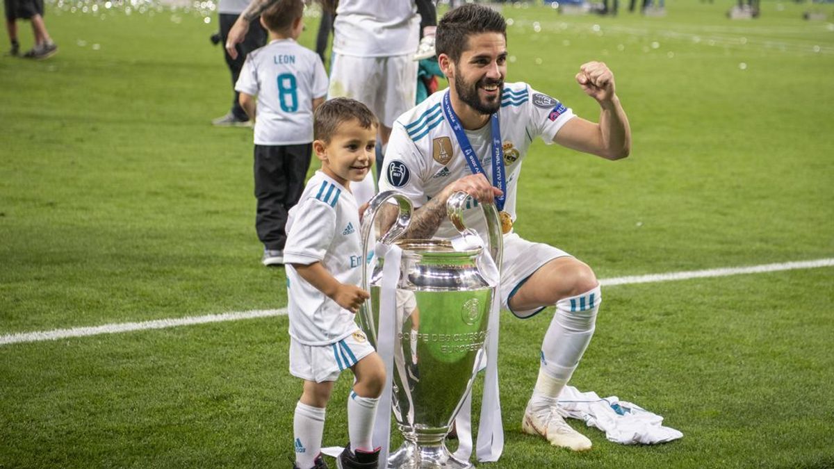 El tierno mensaje de Isco a su hijo de tres años tras ganar la Champions