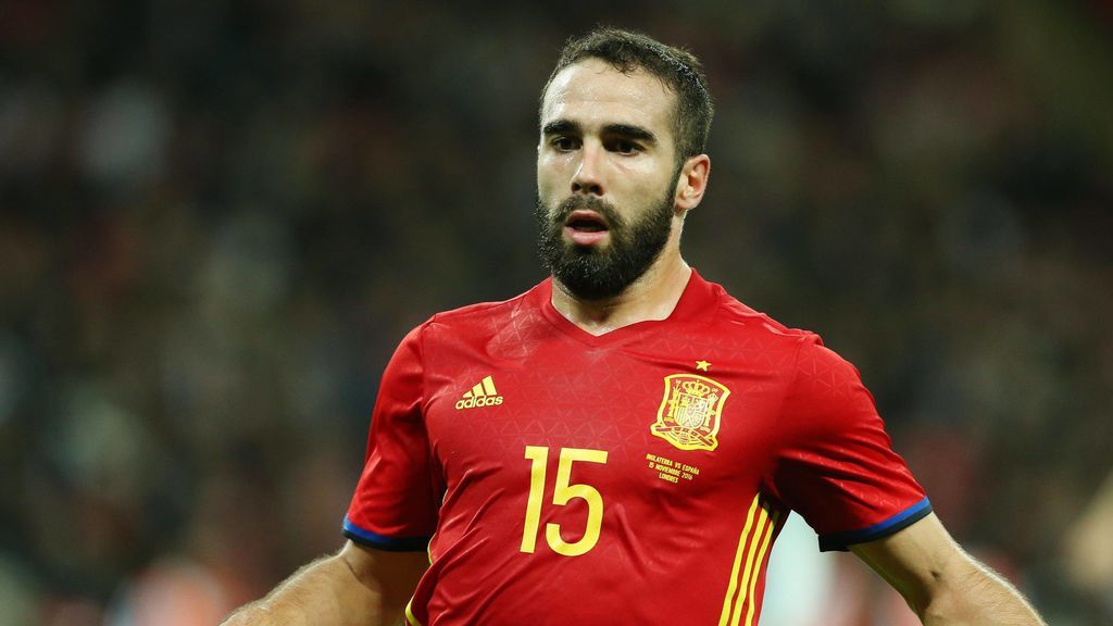 Dani Carvajal se incorpora con la selección española y estará en el Mundial de Rusia