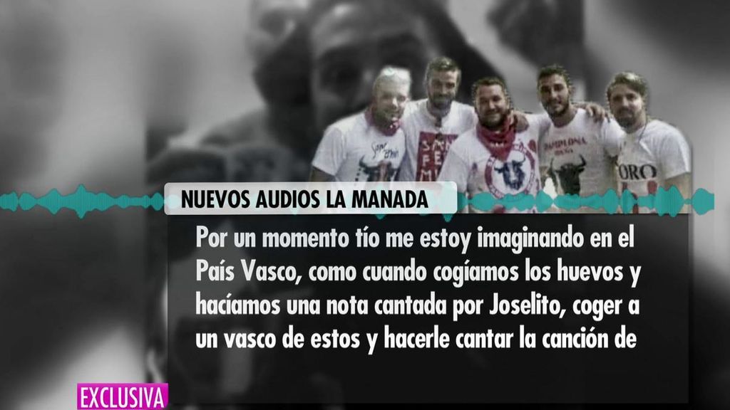 Audios de ‘La Manada’: "Le pondremos una pistola en la cabeza a un vasco para que cante 'Que viva España"