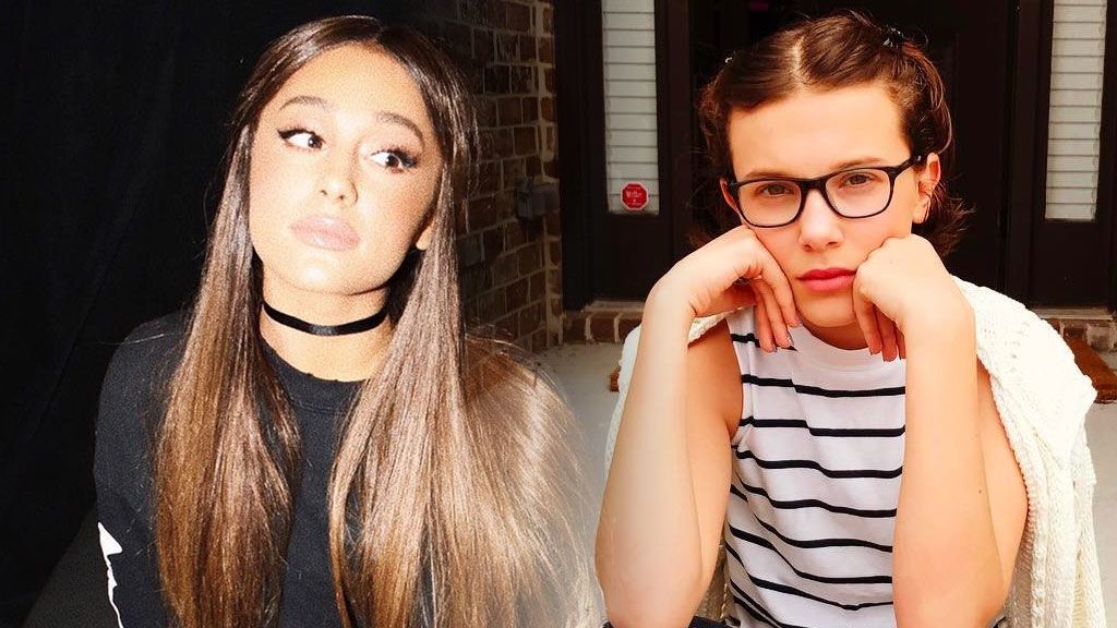 Ariana Grande carga contra Millie Bobby Brown por una foto besándose con su novio y las redes estallan