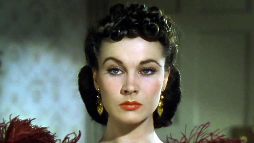 Vivien Leigh, en una secuencia de 'Lo que el viento se llevó'.