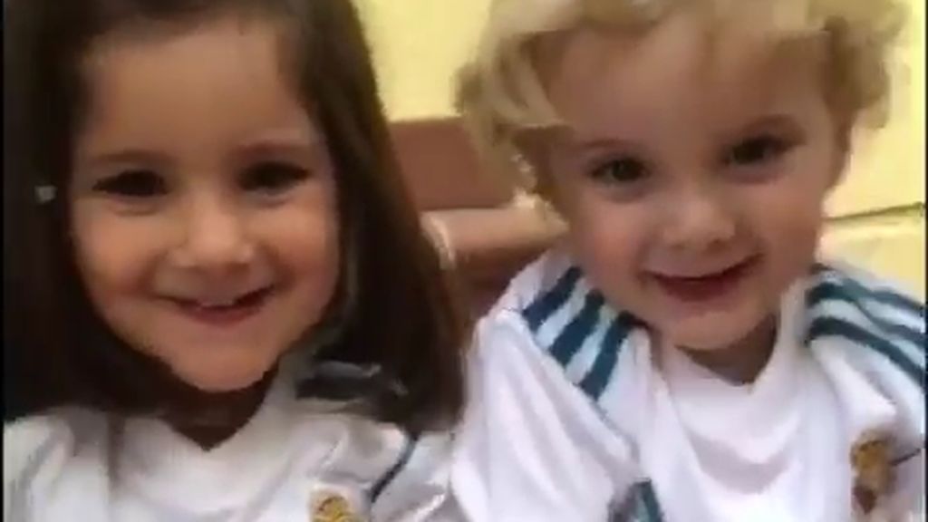 El cariñoso mensaje de los hijos de Nacho a su padre antes de ganar la Champions: “Papá, campeón”