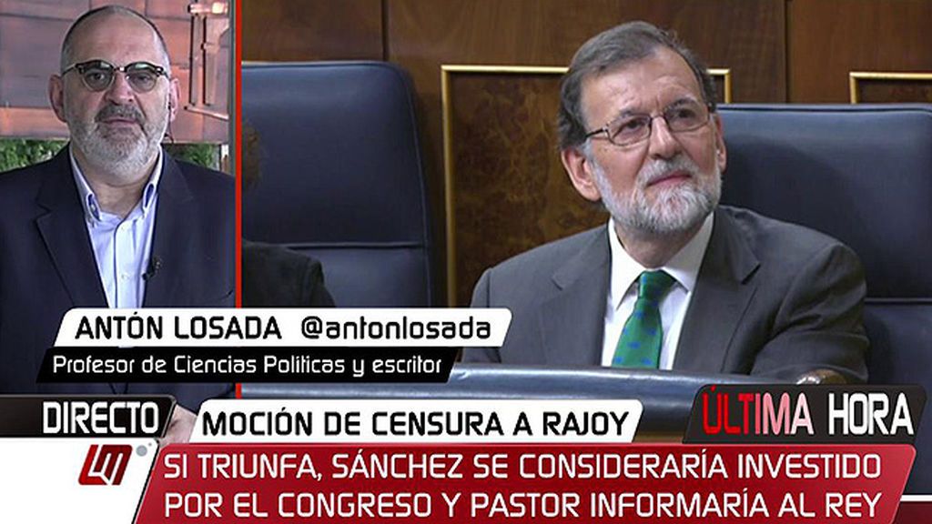 Losada: "Que Rajoy pueda perder la presidencia lo mata como presidente del Gobierno pero no como candidato del PP"