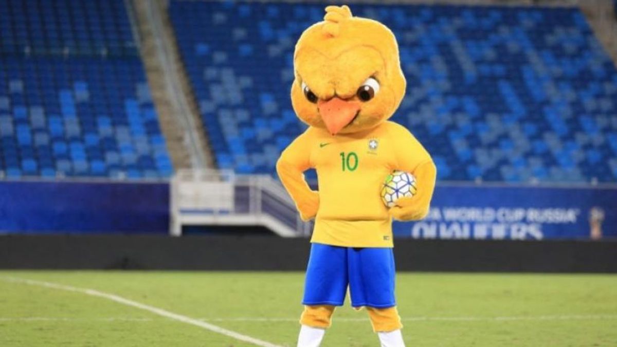 Movilización en Brasil porque prohíben la entrada en el Mundial de 'Canarinho Pistola', la mascota oficial de su selección