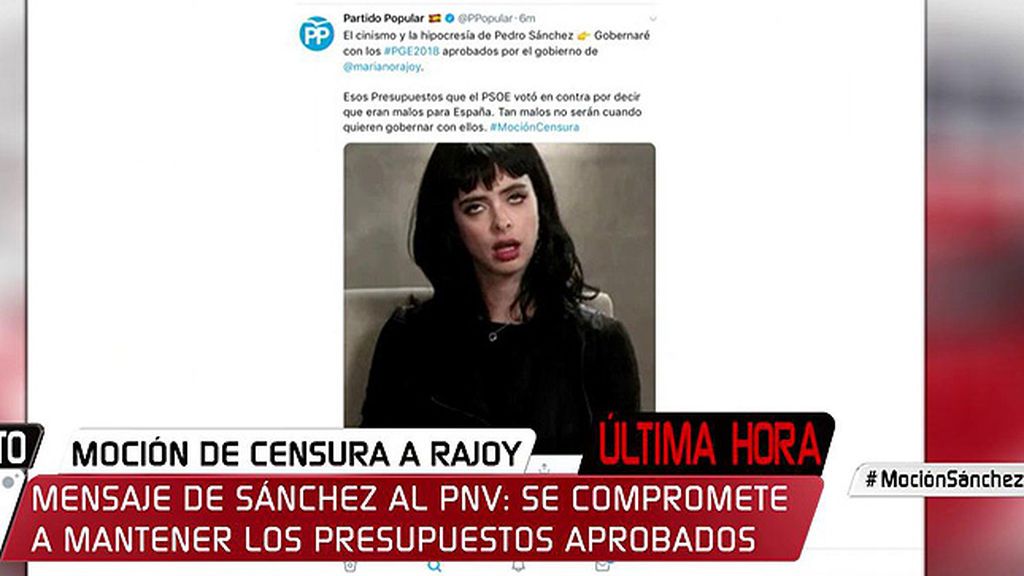 El PP critica el “cinismo” y la “hipocresía” de Pedro Sánchez en redes sociales