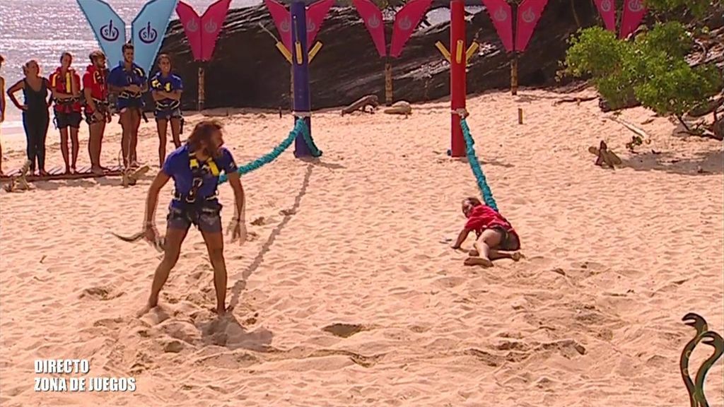Logan, Hugo y Sofía ganan el juego de ‘Culebras en la playa’ y se llevan una hamaca caribeña
