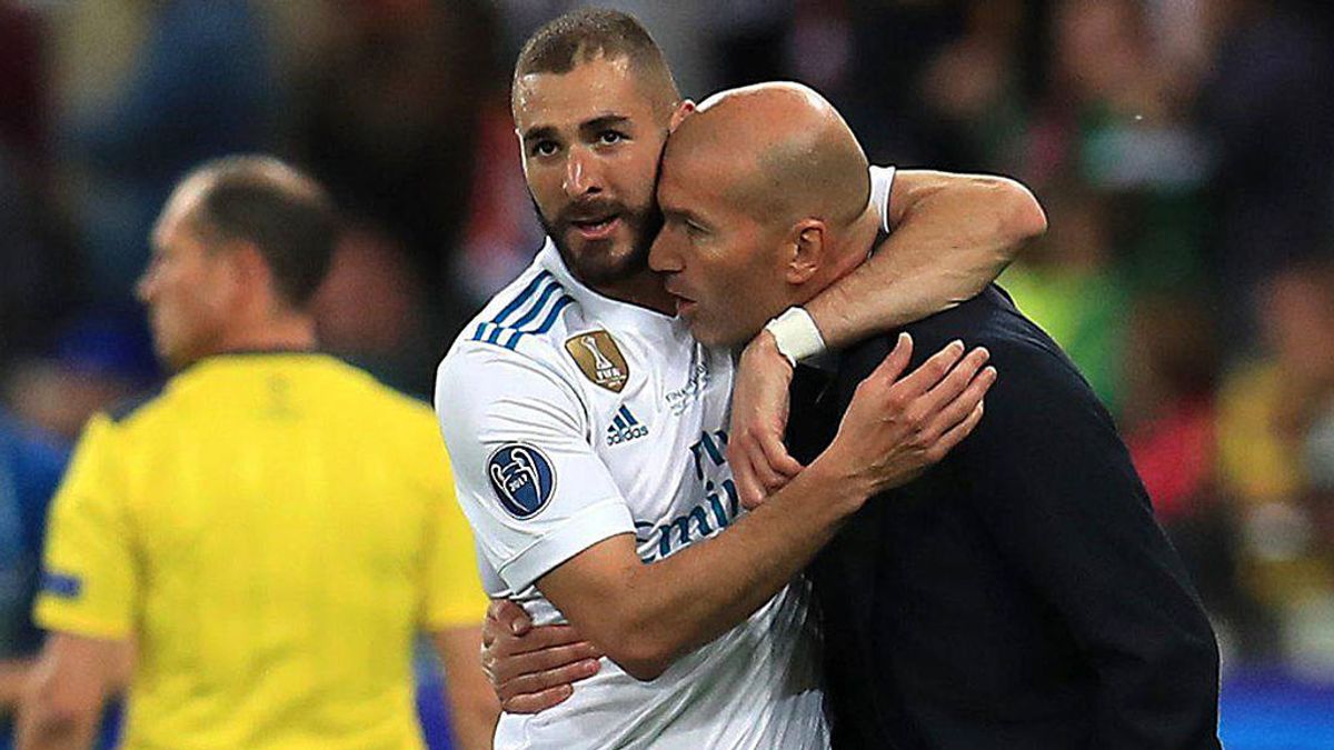 El mensaje de agradecimiento de Benzema a Zidane: “Merci, Zizou”