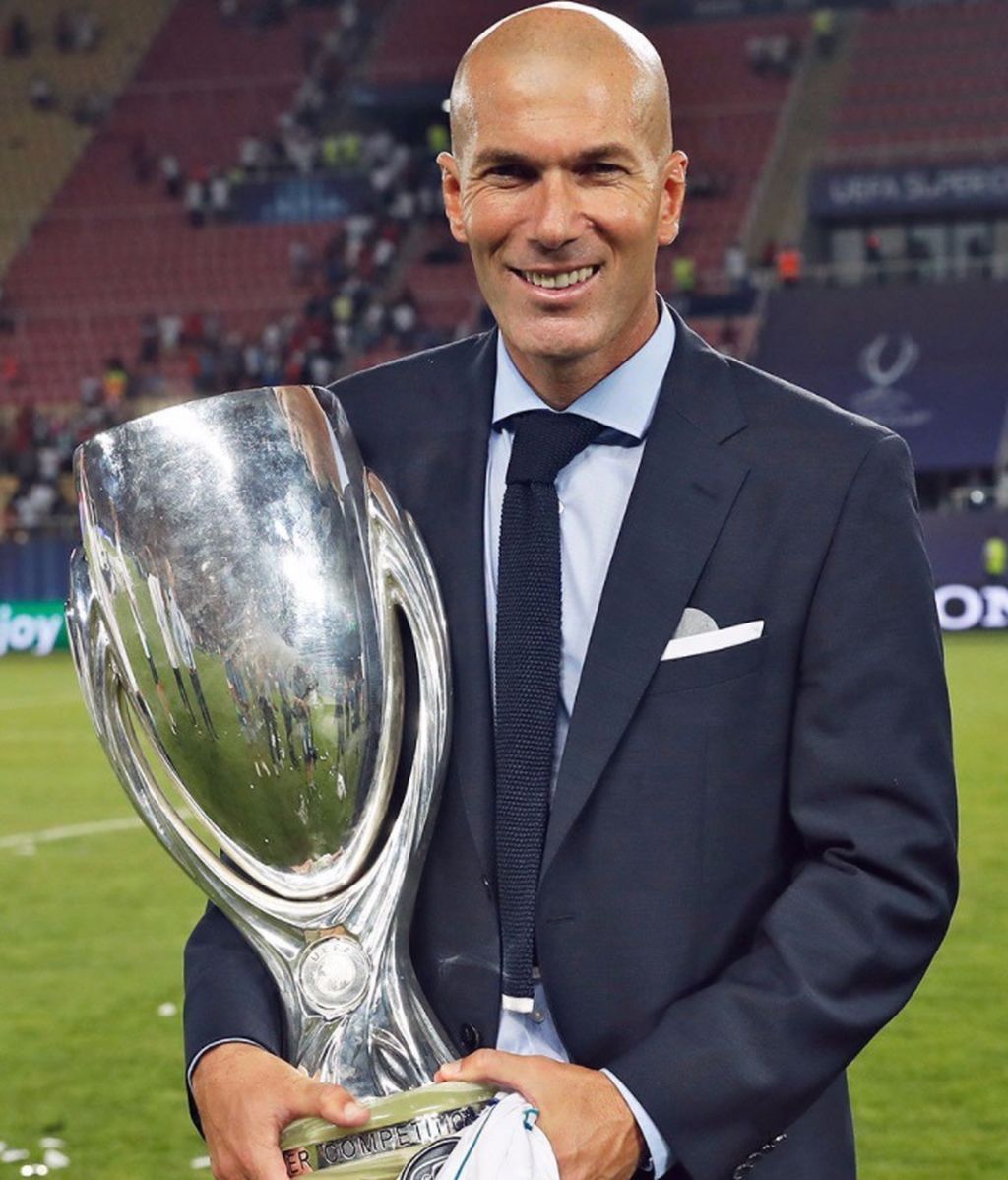Zinedine Zidane Supercopa de Europa