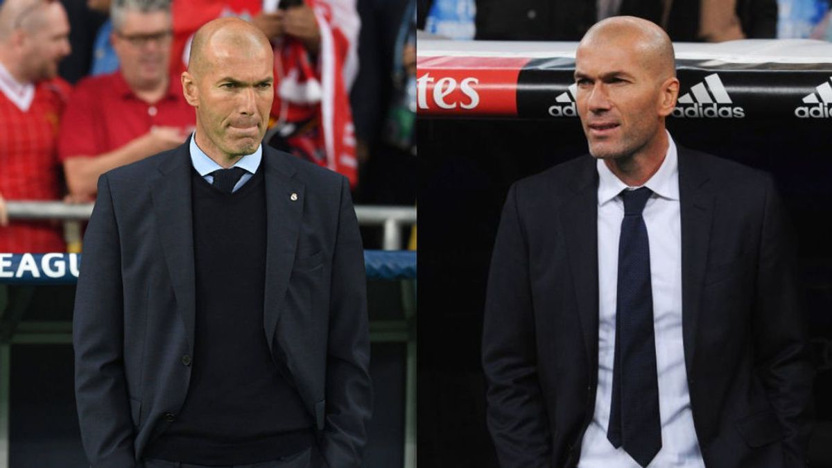 El 'cambio' de Zidane en 878 días como entrenador del Real Madrid