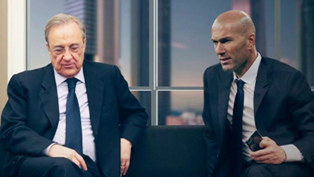 La conversación de Zidane y Florentino en la que anunció su adiós al Madrid