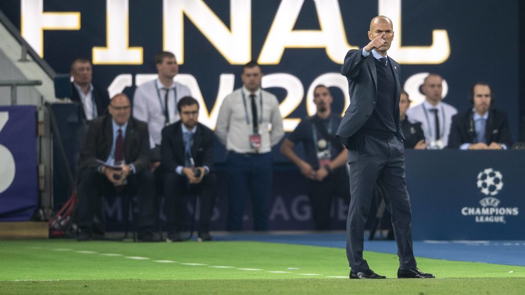 Los jugadores del Real Madrid se despiden de Zidane