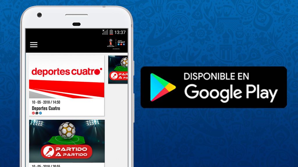 El Mundial de la FIFA de Rusia 2018 también se juega en la app Mediaset Sports - Android