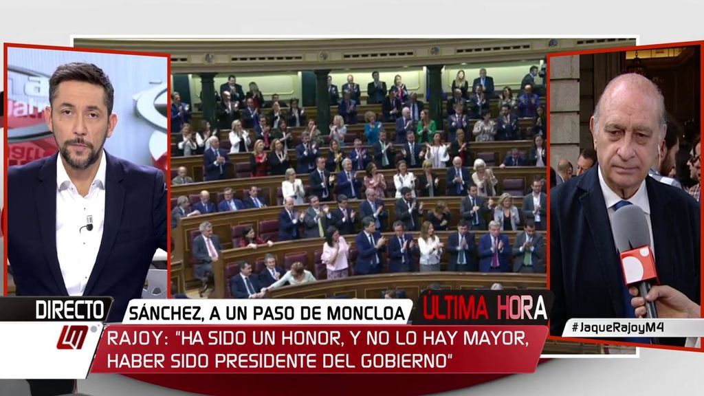 Jorge Fernández Díaz confirma que Mariano Rajoy será el líder de la oposición