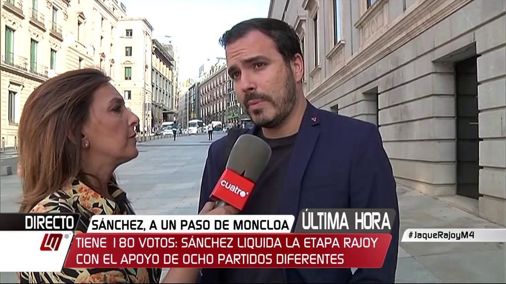Alberto Garzón: “El PP está teniendo una actitud hostil y que no beneficia a las familias trabajadoras del país”