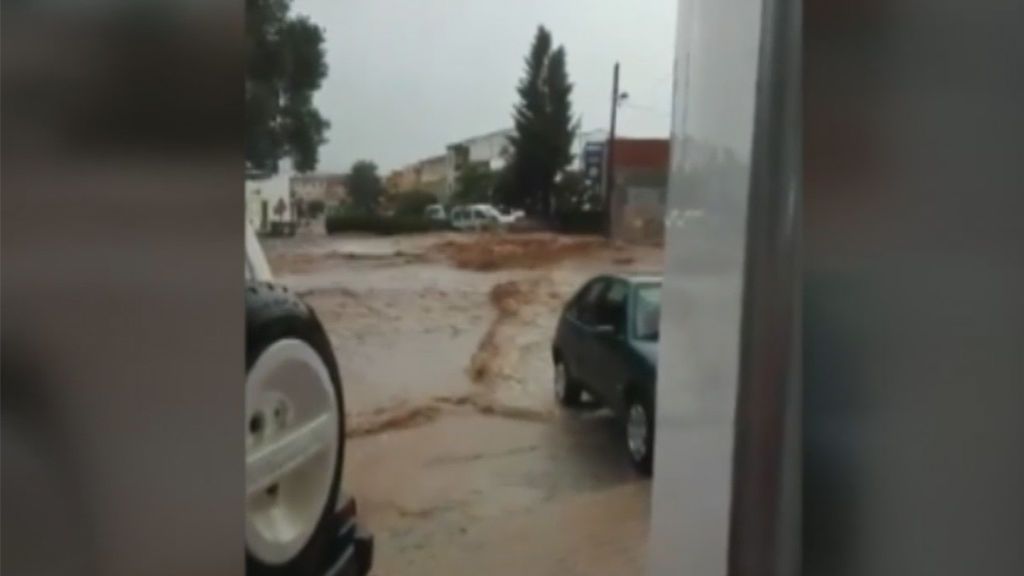 Graniza y llueve en casi toda España