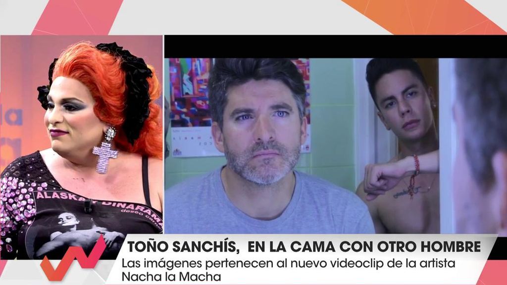 Nacha la Macha explica por qué ha fichado a Toño Sanchís para su videoclip… ¡y gratis!