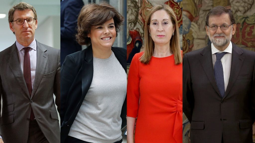 El PP cuenta con diferentes candidatos para suceder a Rajoy