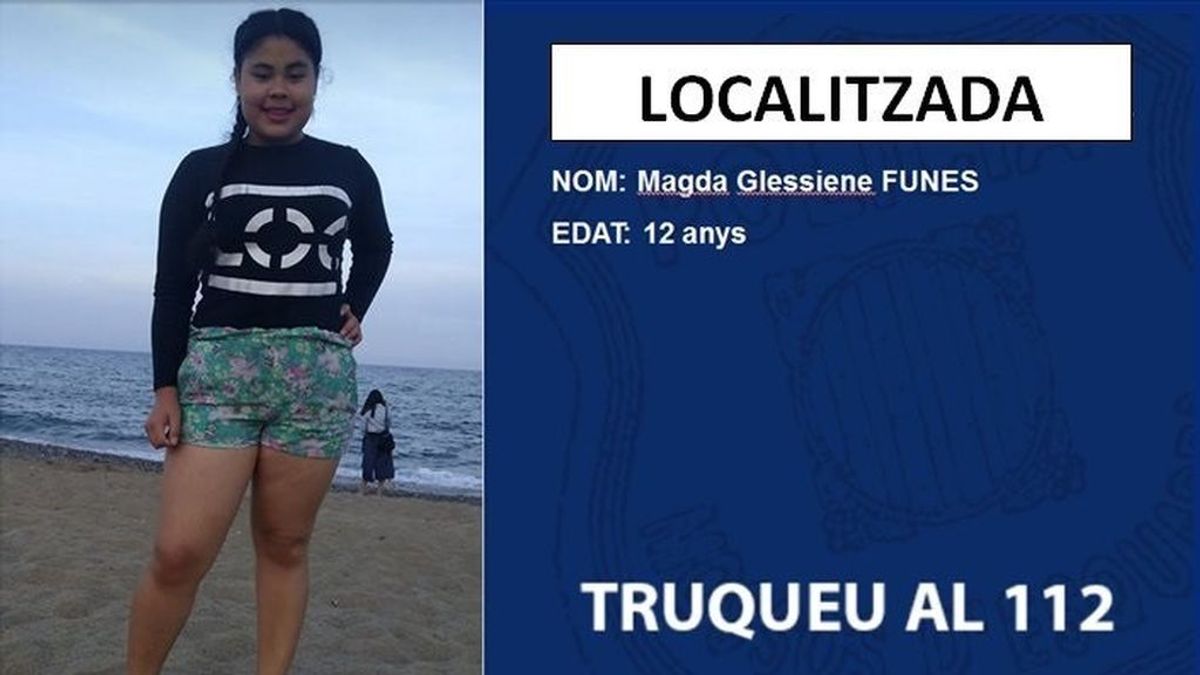 Encontrada la menor de 12 años desaparecida en Santa Coloma de Gramenet (Barcelona)