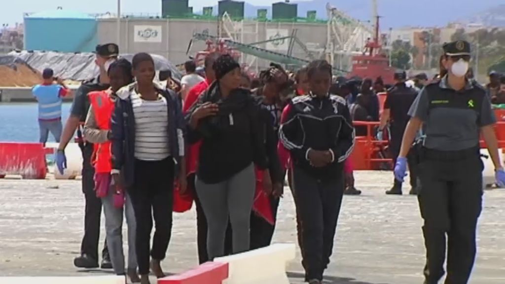 Más de medio millar de inmigrantes rescatados en las costas andaluzas