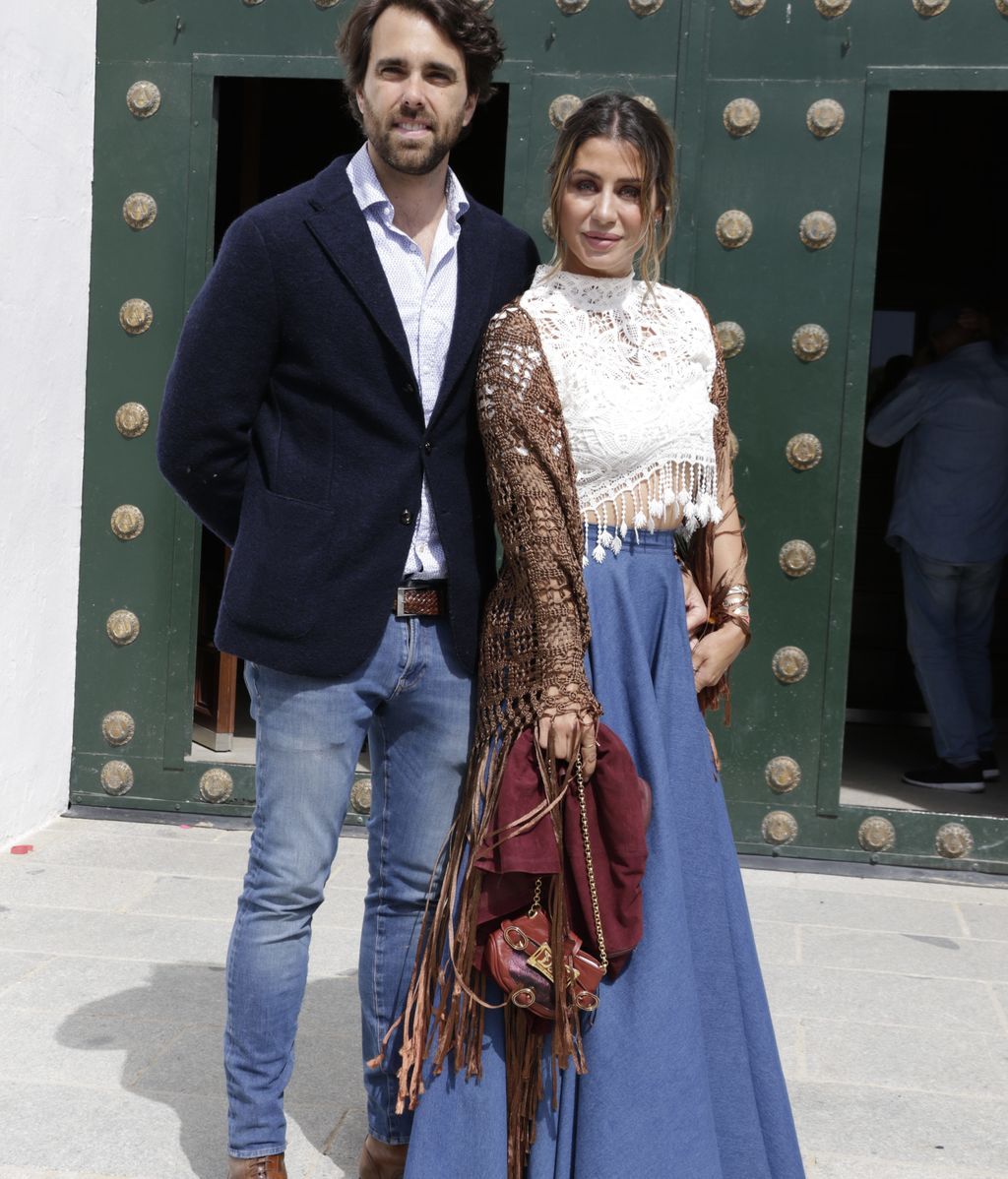 Elena Tablada, Ella Bisbal… El bautizo rociero de la hija de Elisabeth Reyes, en fotos