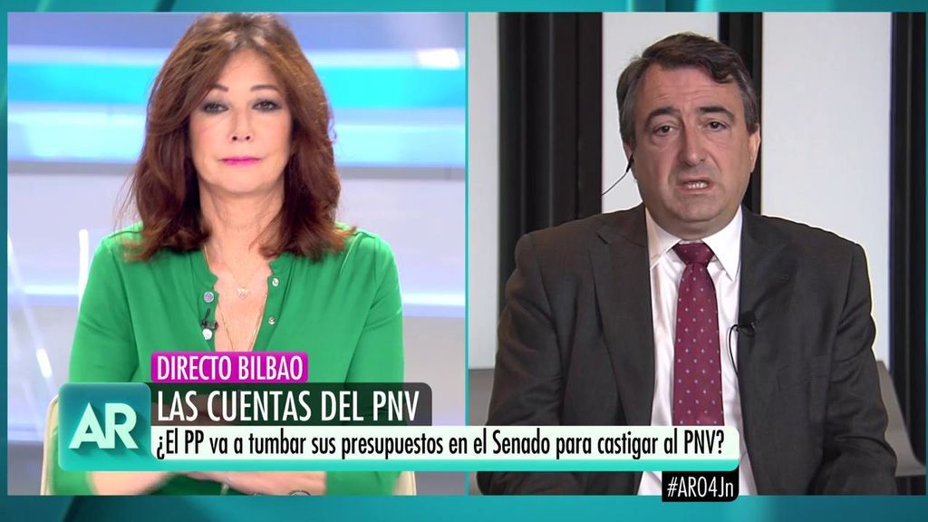 Aitor Esteban, portavoz de PNV: "El PP no es consciente de lo que ha sucedido con la sentencia Gürtel"
