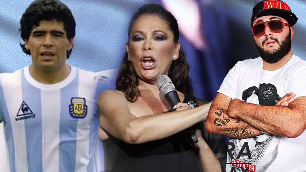 El extraño vínculo que ha unido a Isabel Pantoja y Kiko Rivera con Diego Armando Maradona