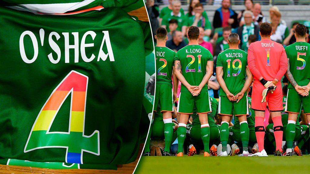 La selección de Irlanda sorprende al mundo con algo más que un dorsal arcoiris: "es una declaración de apoyo a la comunidad LGTBI"