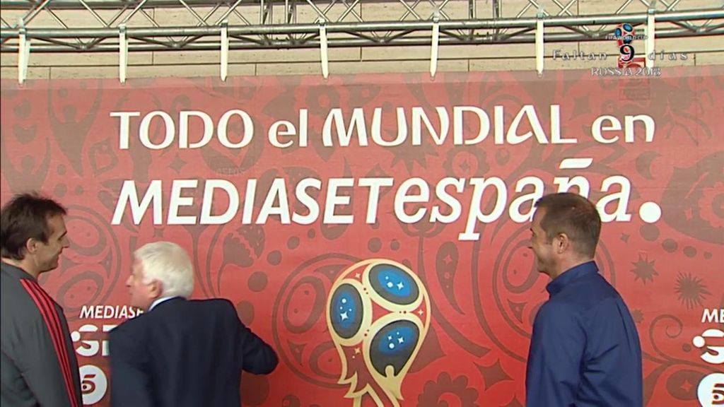 Mediaset muestra su apoyo a la Selección Española de cara al Mundial de Rusia
