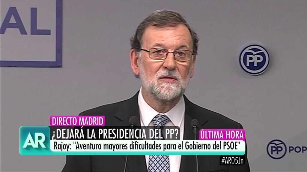 Rajoy: "Tenemos como Presidente a alguien que nunca ha ganado unas elecciones"