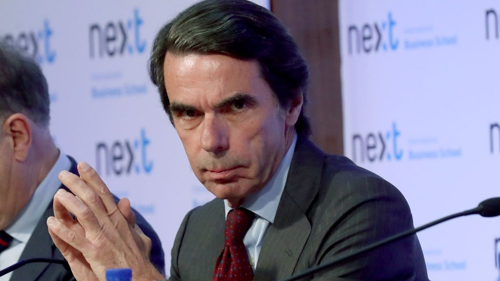 José María Aznar: "No me considero militante de nada ni me siento representando por nadie"