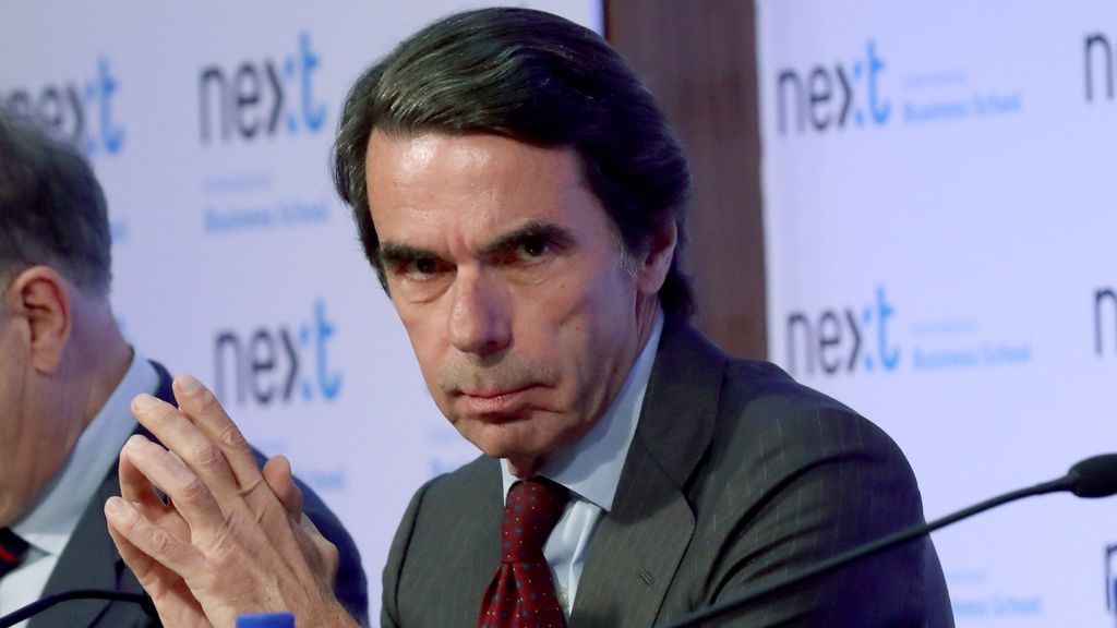 José María Aznar: "No me considero militante de nada ni me siento representando por nadie"