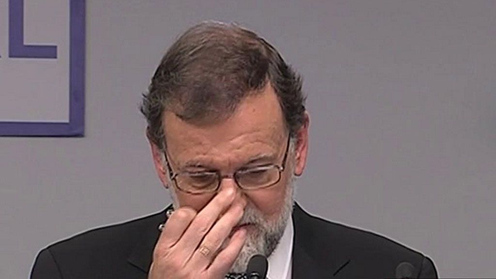La emoción del adiós de Mariano Rajoy, en fotos