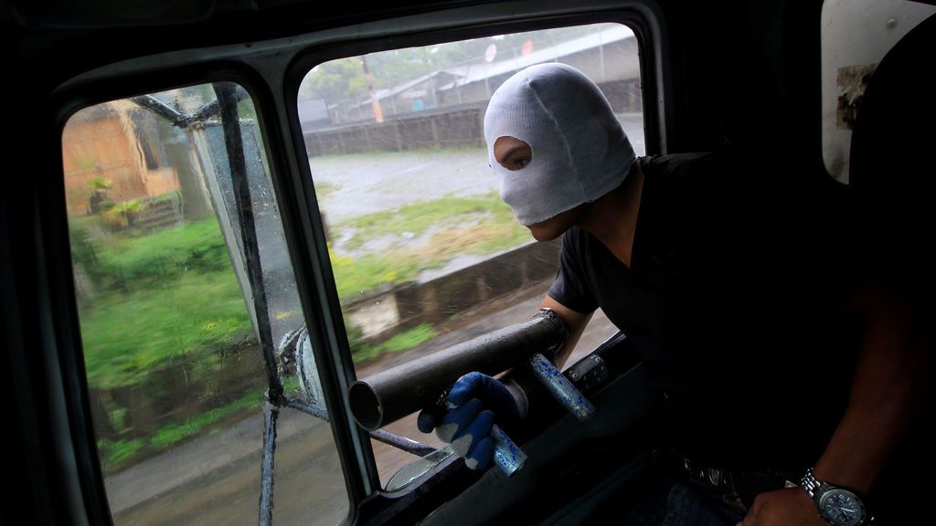 Protesta con morteros en Nicaragua