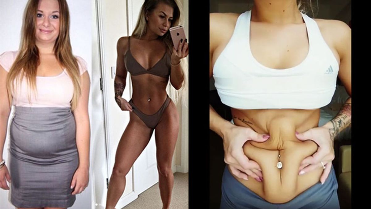 Una 'instagramer' muestra el cambio en su cuerpo tras dejar de beber alcohol hace seis años