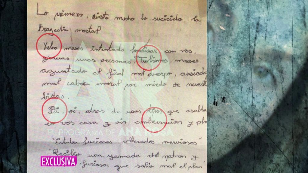 carta crimen Elda