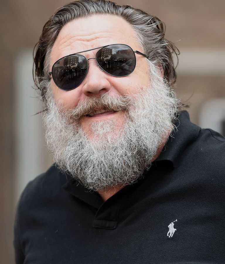Russell Crowe las redes, alarmadas con su radical cambio de aspecto