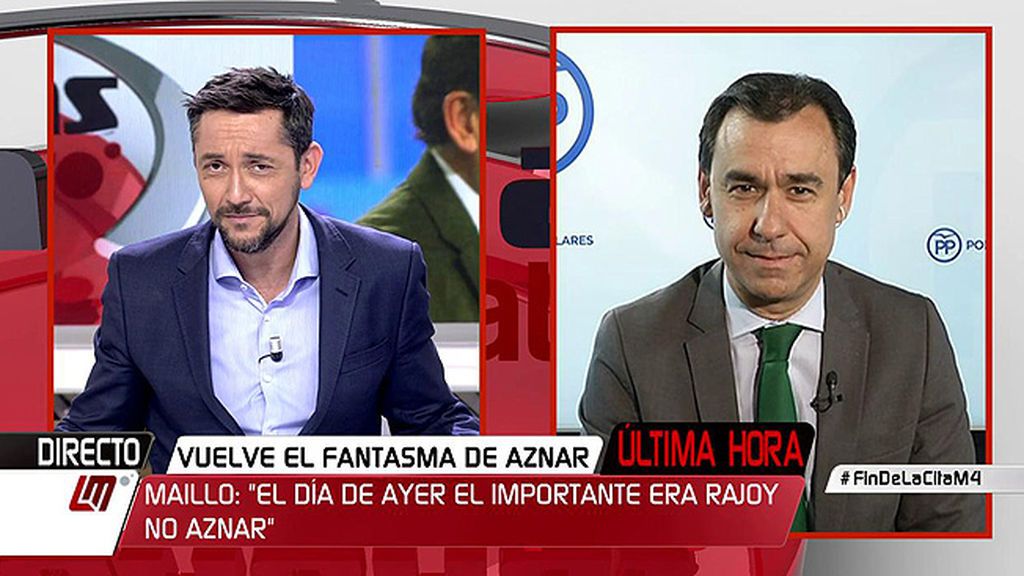 Martínez Maíllo responde a Aznar: “El PP no necesita ser salvado ni reconstruido”