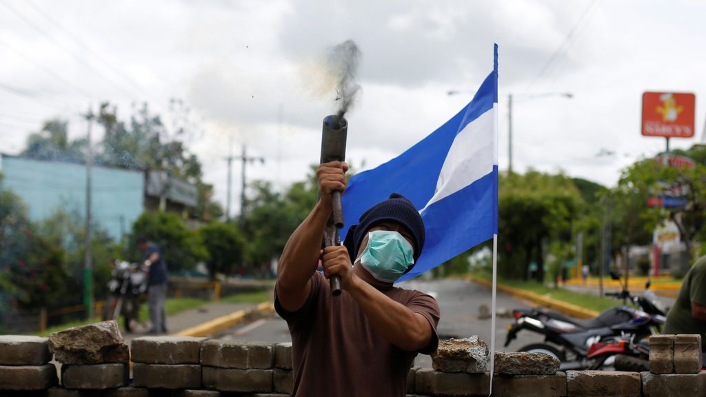 Continúan las protestas en Nicaragua
