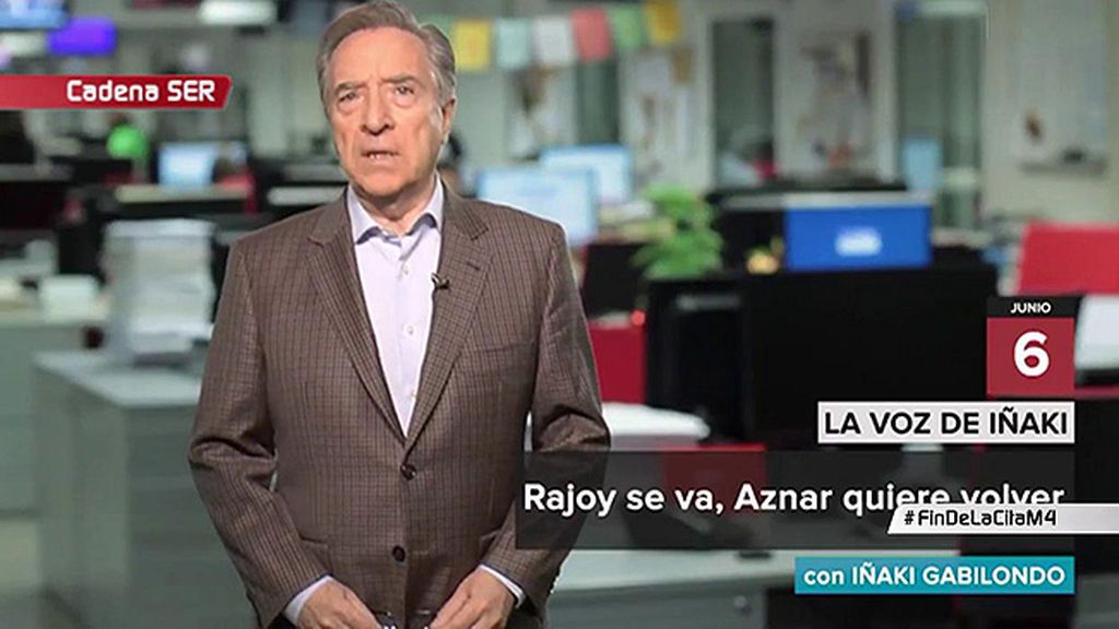 Gabilondo: “El adiós de Rajoy no servirá de nada si el PP se empeña en no ver lo que ha ocurrido” Gabilondo: “El adiós de Rajoy no servirá de nada si el PP se empeña en no ver lo que ha ocurrido”