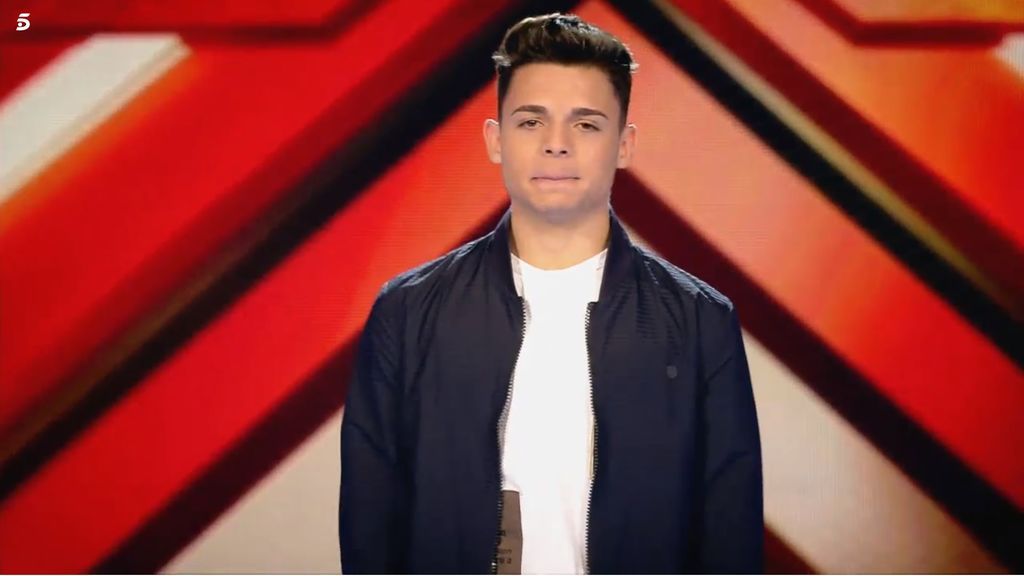 Samuel, concursante 'Factor X' equipo Laura Pausini