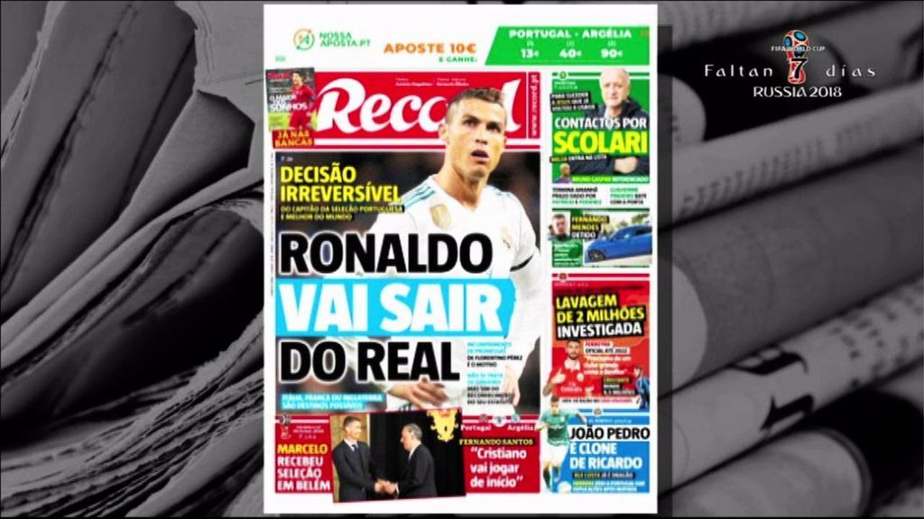"Cristiano Ronaldo deja el Real Madrid": en Portugal lo tienen claro
