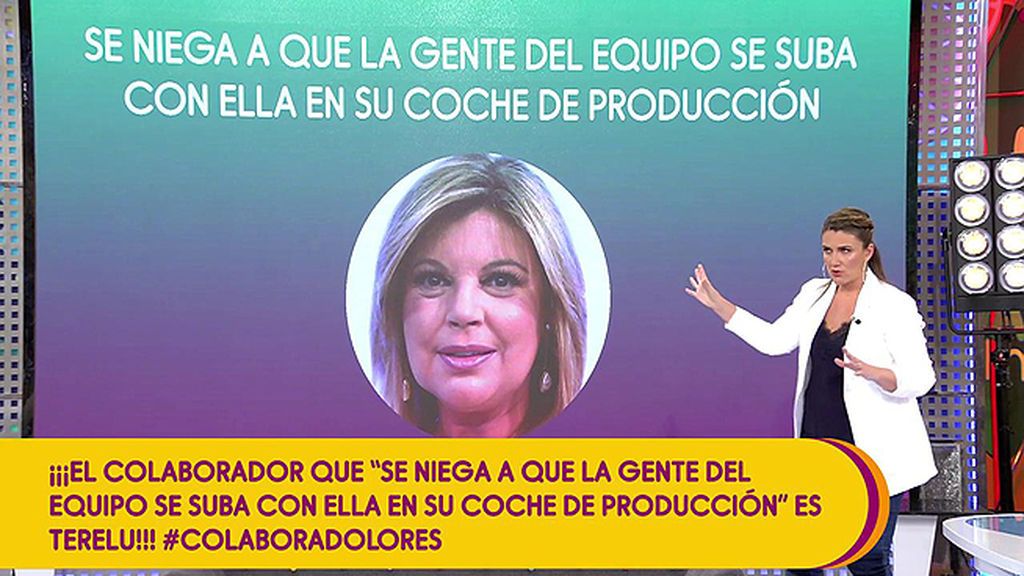 Terelu Campos desmiente: no le importa compartir coche de producción con sus compañeros de ‘Sálvame’
