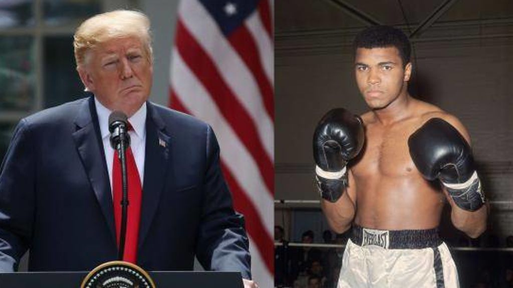 Trump anuncia un indulto póstumo a Mohamed Alí...pero el boxeador nunca lo ha necesitado
