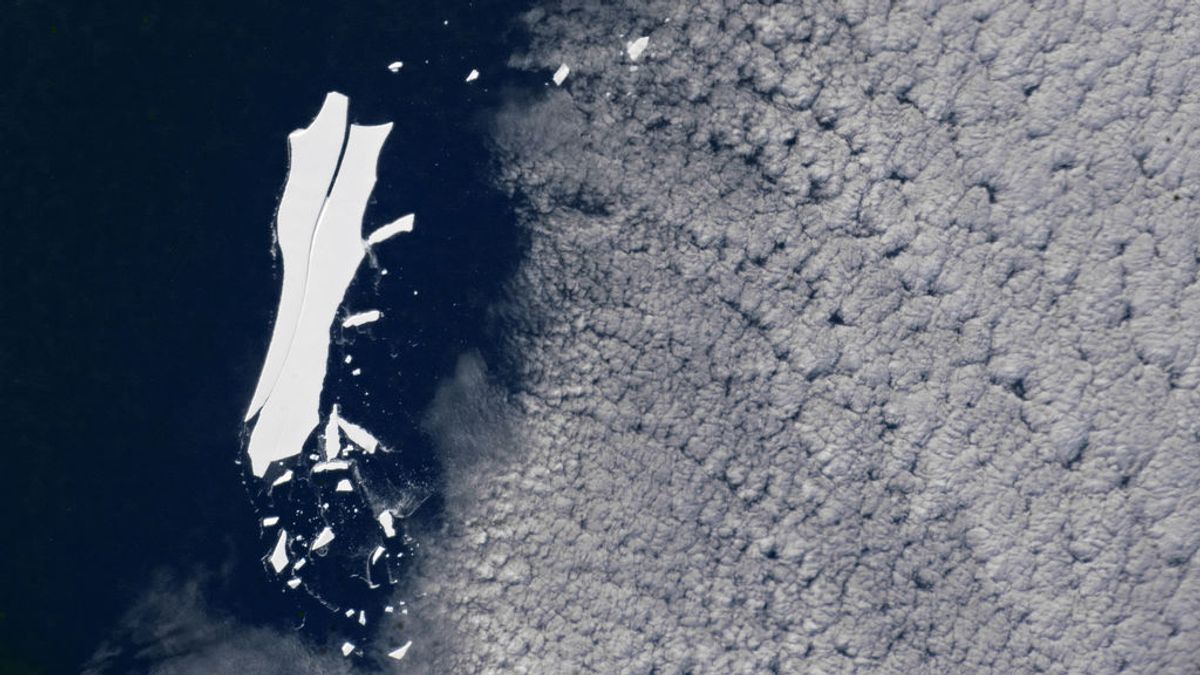 El iceberg más grande del mundo desaparecerá después de un viaje de 18 años