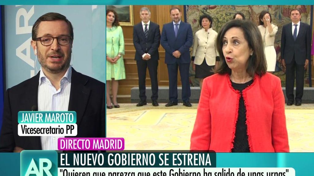 Javier Maroto: “Sánchez quiere tapar con los Ministros que no ha salido en las urnas”