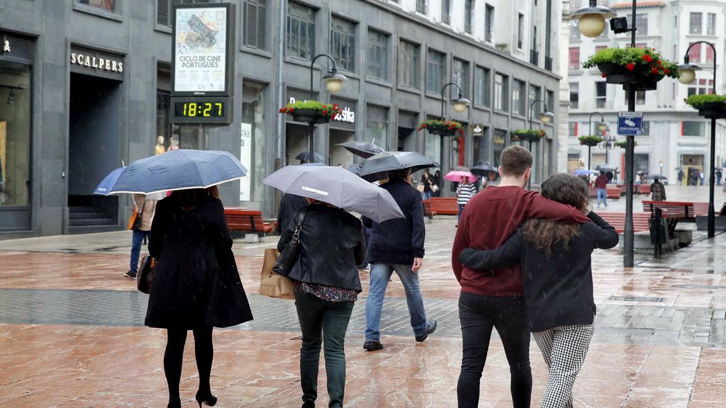 Nubes con probabilidad de lluvias en gran parte de España